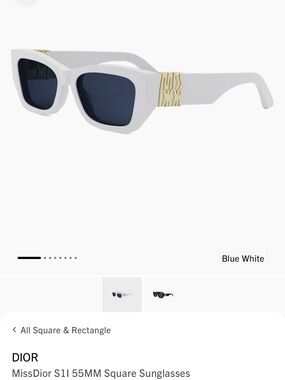 DIOR
MissDior S1I 55MM Square Sunglasses
